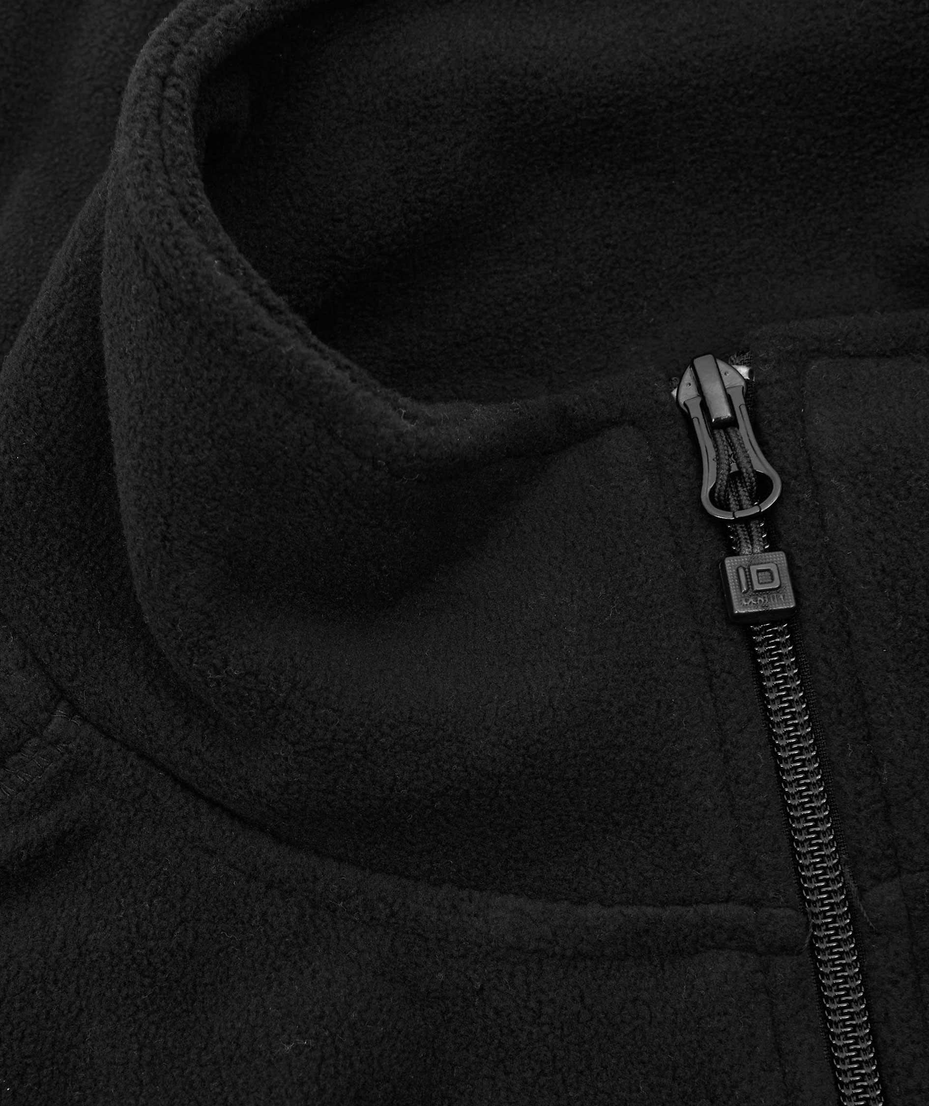 ID microfleecejacka, Svart, large image number 3