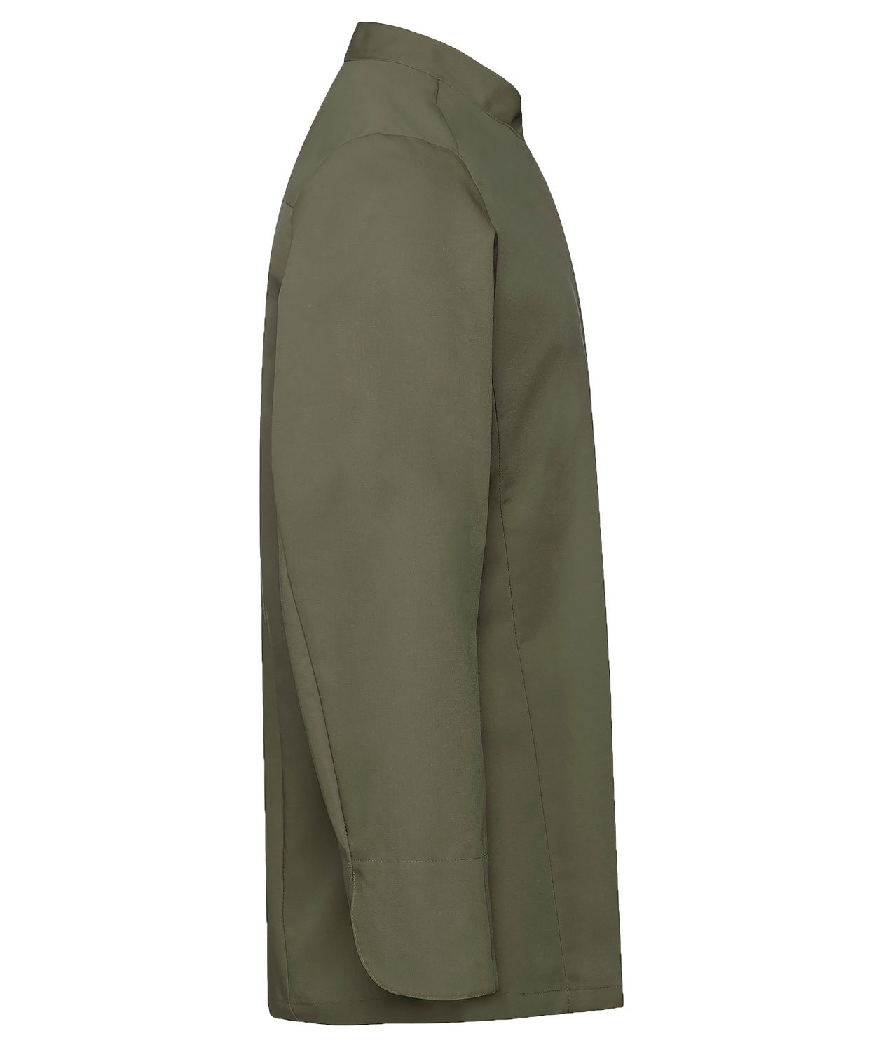 Segers slim fit chefs shirt, Olive Green, large image number 2