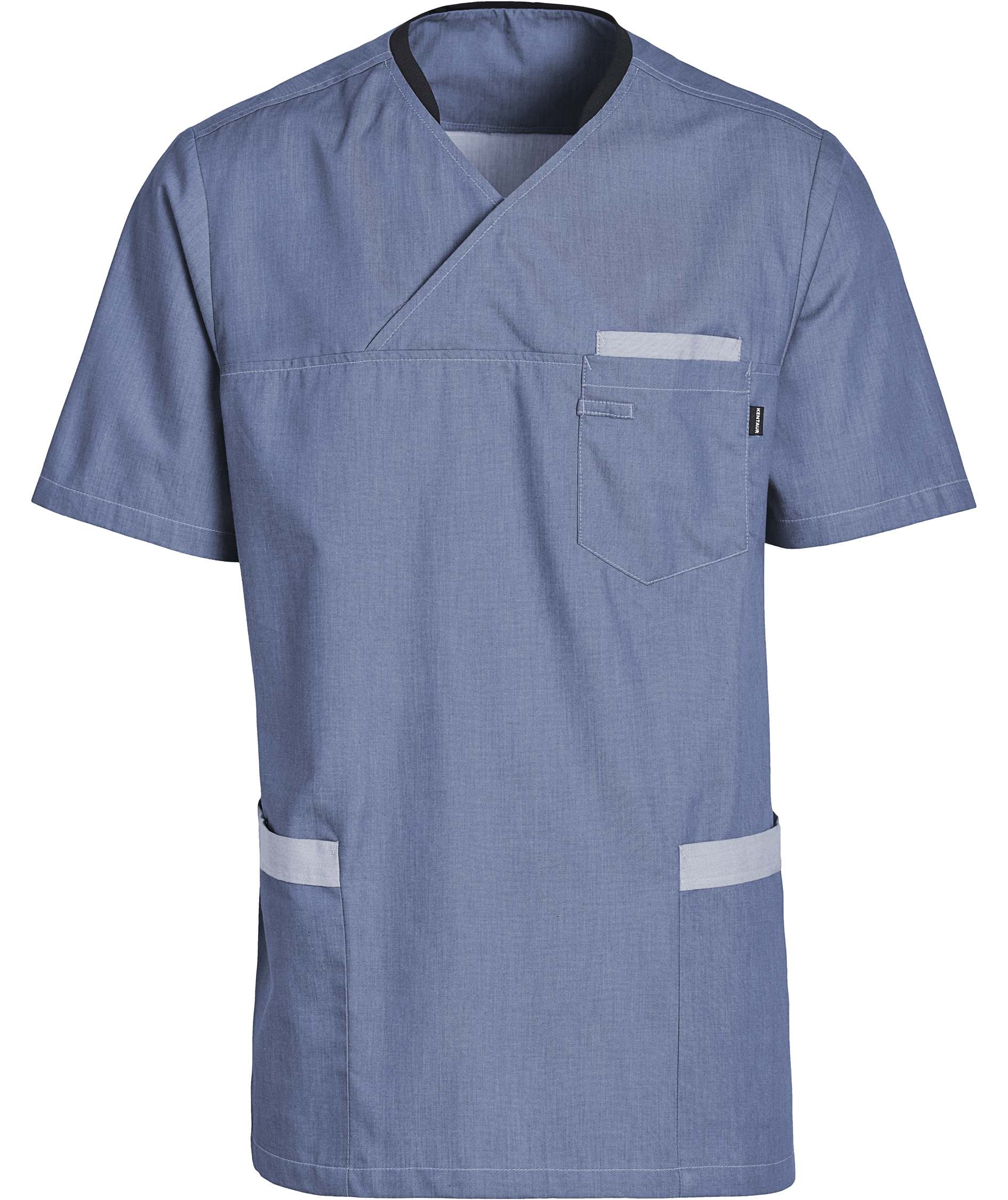 Kentaur bussarong, Dammigt bl&aring;, Dammigt bl&aring;, swatch