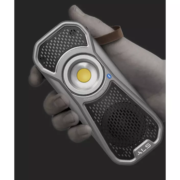 Scangrip ALS AUD601R Taschenlampe mit Bluetooth Lautsprecher, Anthrazit/Schwarz, Anthrazit/Schwarz, large image number 5