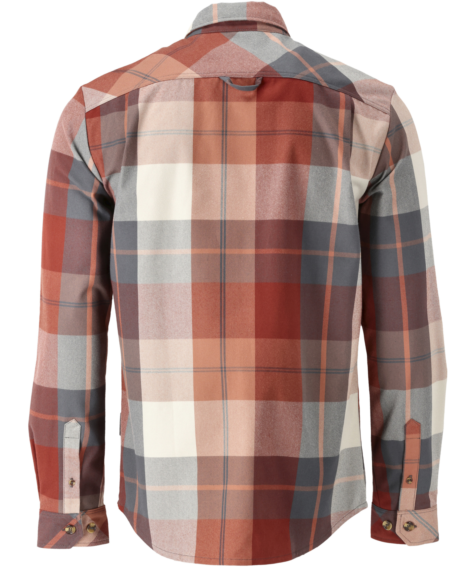 Mascot Customized flannel shirt, Autumn red, large image number 2