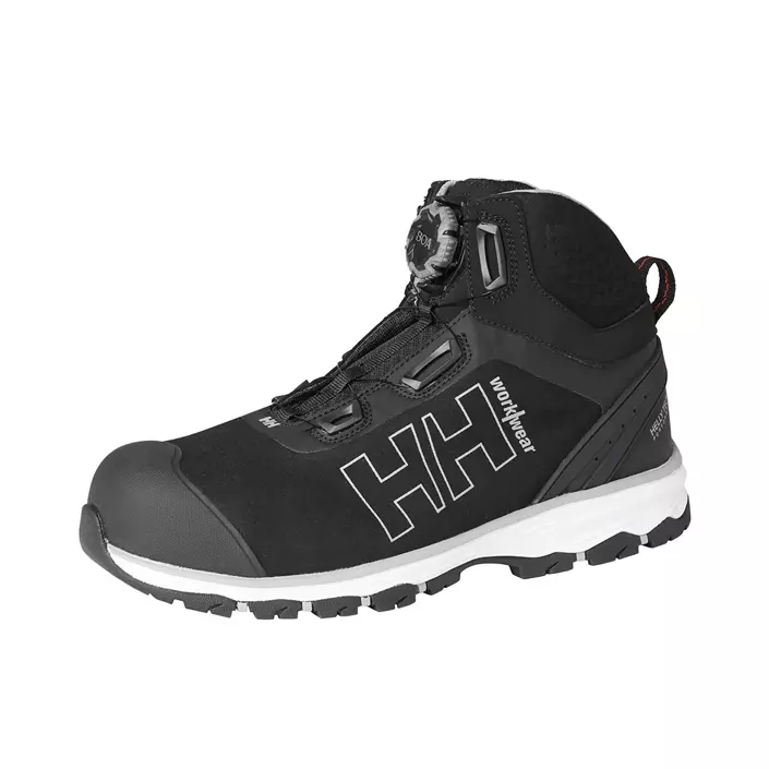 Helly Hansen Chelsea Evo. Boa® Wide Mid safety boots S3, Black/Grey, large image number 2