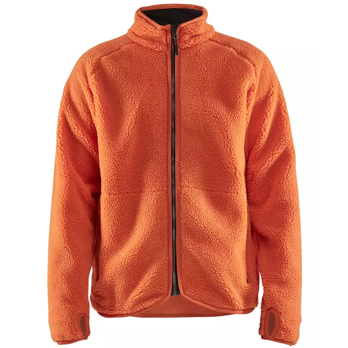 Blåkläder pälsfiberjacka, Orange, large image number 0