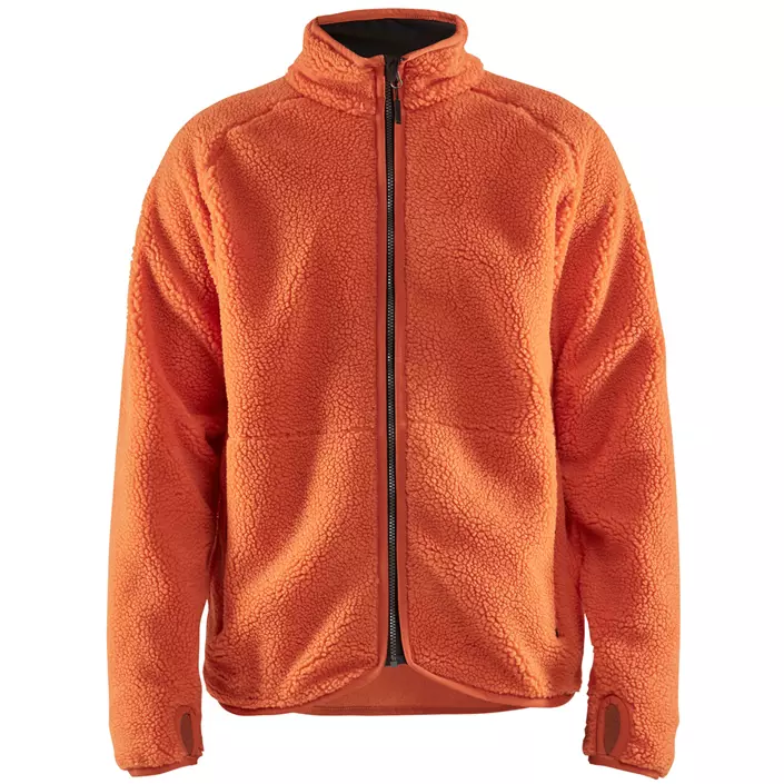 Blåkläder pälsfiberjacka, Orange, large image number 0
