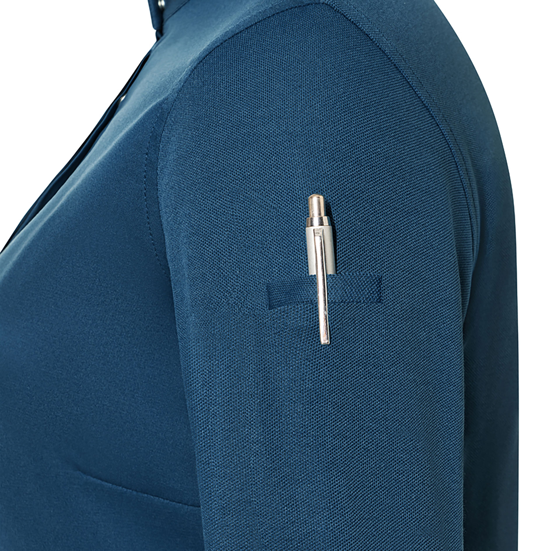 Karlowsky DIAMOND CUT&reg; Avantgarde women's chefs jacket, Steel Blue, large image number 6