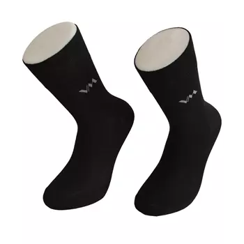 VM Footwear Bamboo Functional 3-pack socks, Black