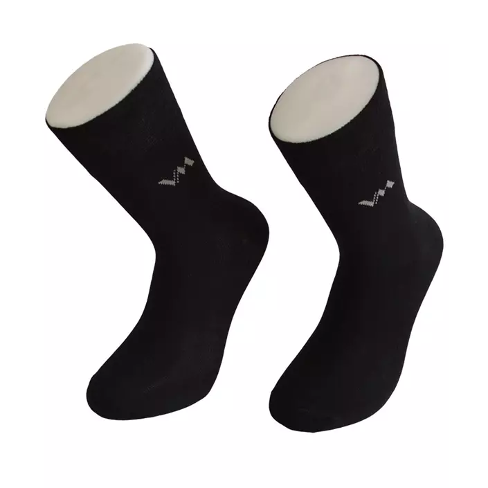 VM Footwear Bamboo Functional 3-pack socks, Black, large image number 0
