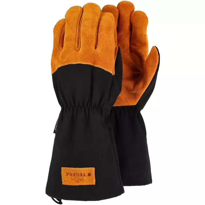 Tegera 227 grill skinnhandskar, Svart, large image number 5