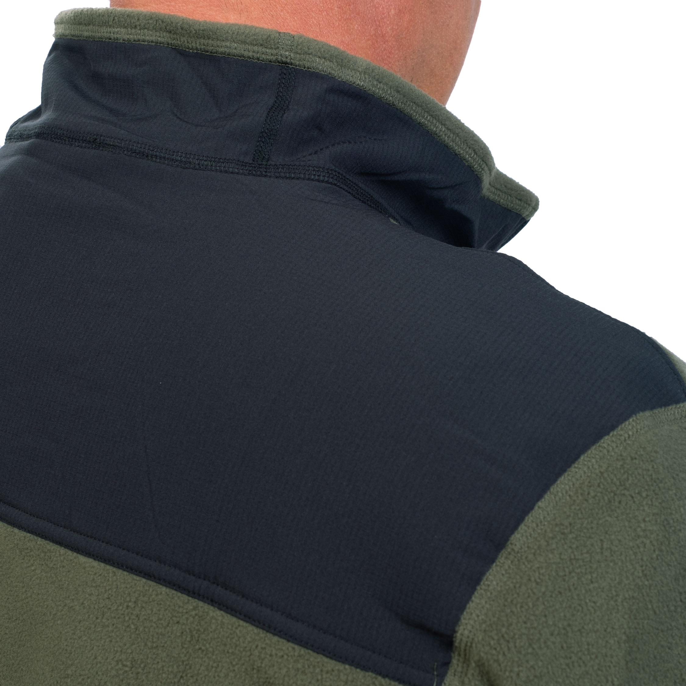 Westborn microfleece jacka, Dusty Olive, large image number 7