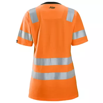 Snickers T-shirt 2537 dam, Varsel Orange