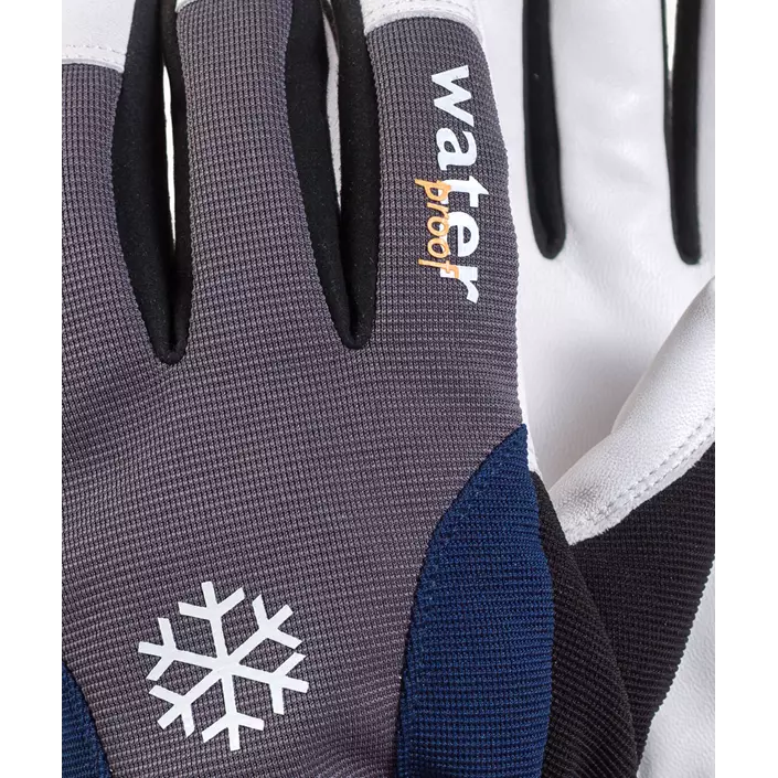 Tegera 292 winter gloves, White/Grey/Black/Blue, large image number 1