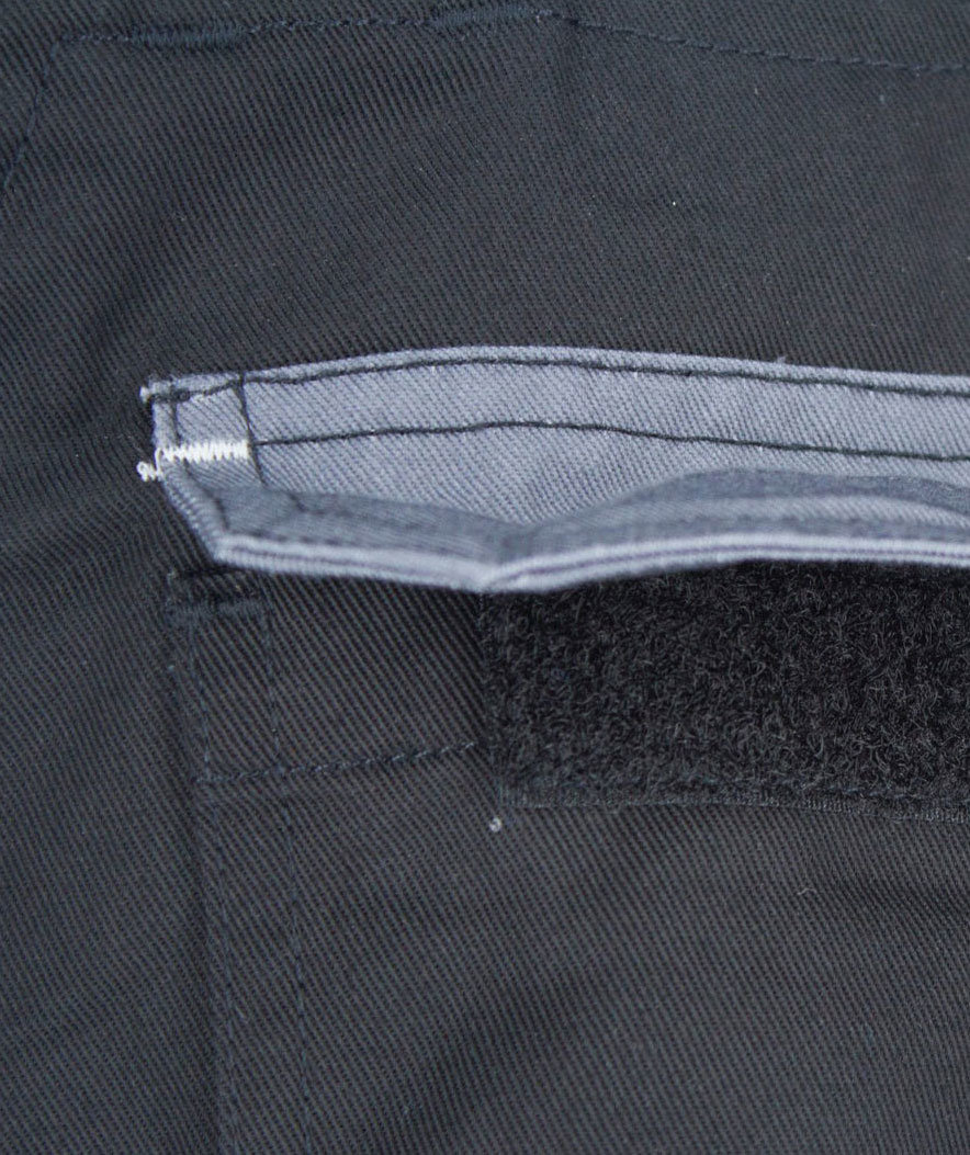 Kramp Original h&auml;ngselbyxa till barn, Svart/Gr&aring;, large image number 4