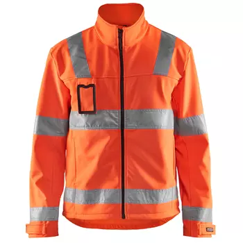 Blåkläder softshell jacket, Hi-vis Orange