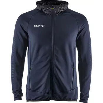 Craft Extend hoodie med dragkedja, Navy