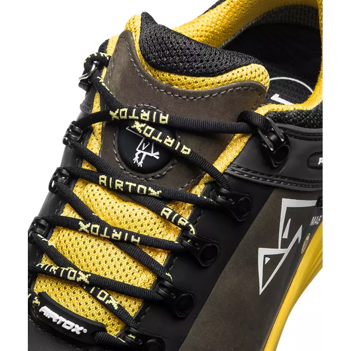 Airtox MA6 safety shoes S3, Black/Yellow, large image number 3