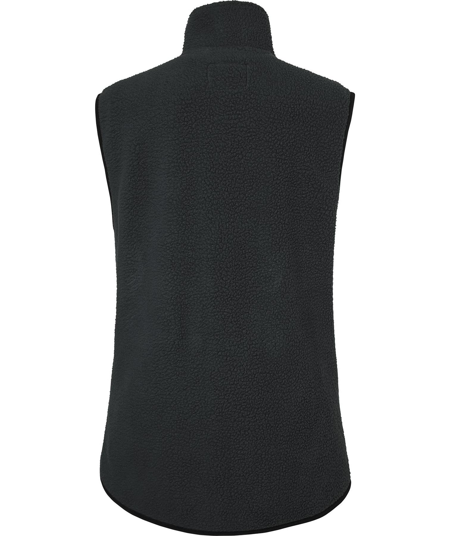 South West Saga women's fleece vest, Dark Grey