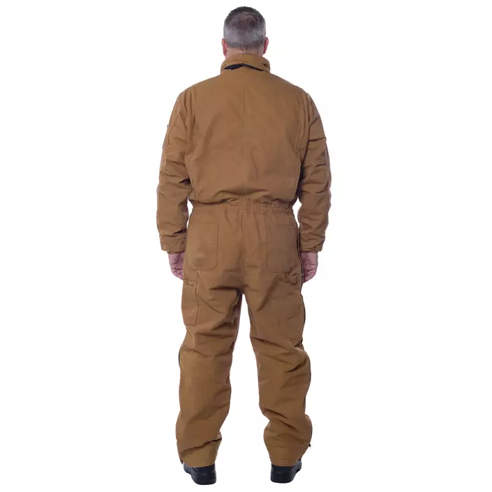 Carhartt Duck Steppoverall, Braun, large image number 3