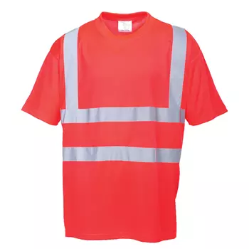 Portwest T-shirt, Varsel Röd