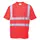 Portwest T-skjorte, Hi-Vis Rød, Hi-Vis Rød, swatch