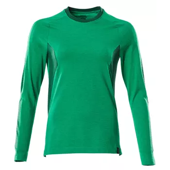 Mascot Accelerate long-sleeved women's T-shirt, Grass green/green