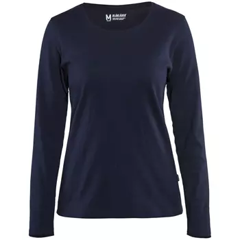 Blåkläder women's long-sleeved T-shirt, Marine Blue