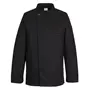 Portwest Surrey chefs jacket, Black