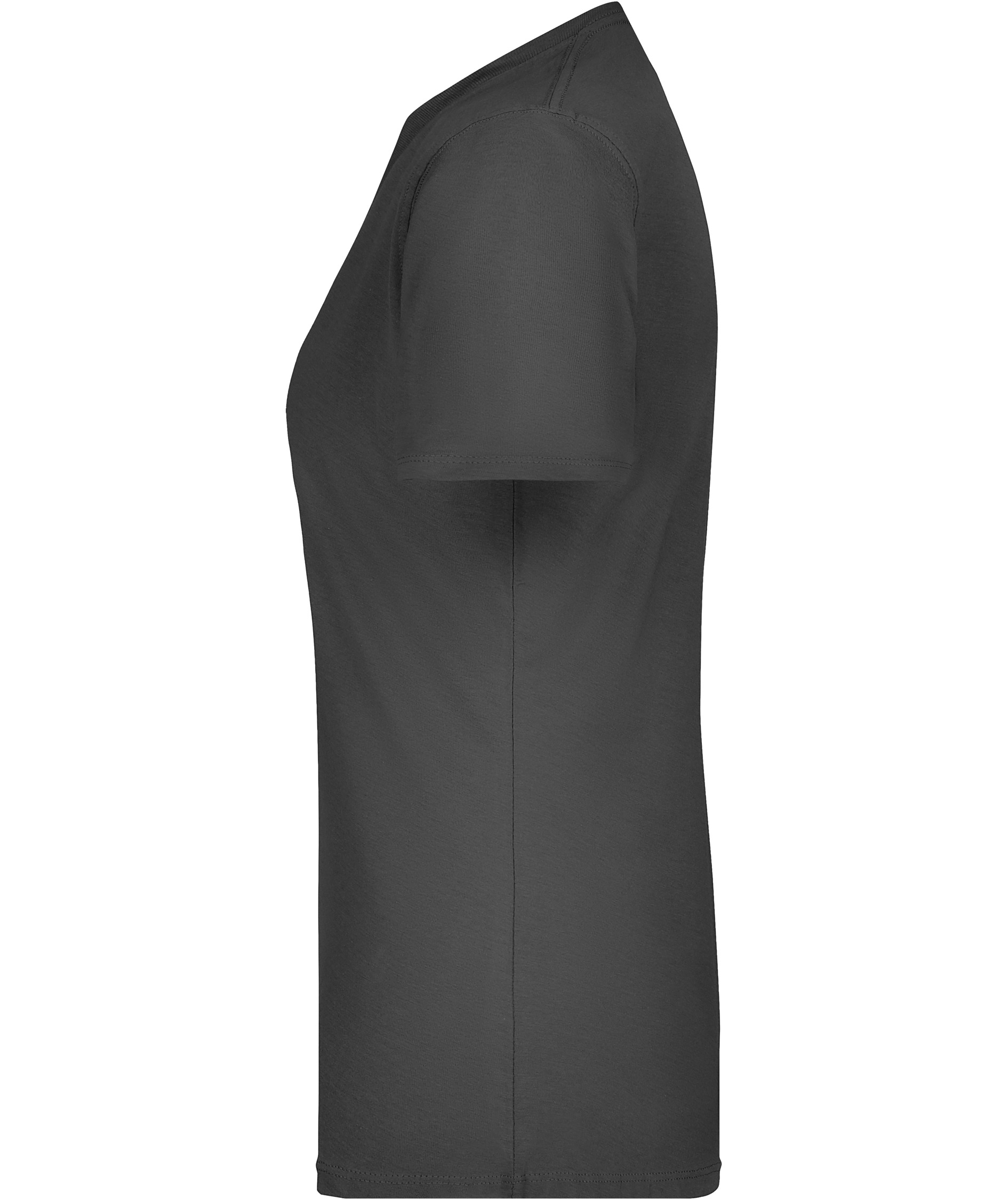 James & Nicholson Basic-T dame T-shirt, Graphite, large image number 3