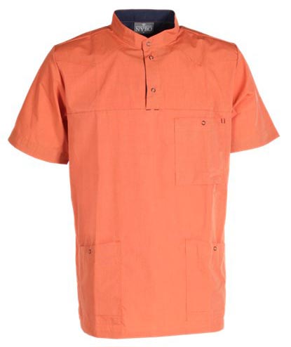 Nybo Workwear Flair  Kasack, Orange/Navy