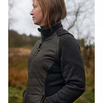 Deerhunter Moor women's zip-off hybrid jacket, Timber