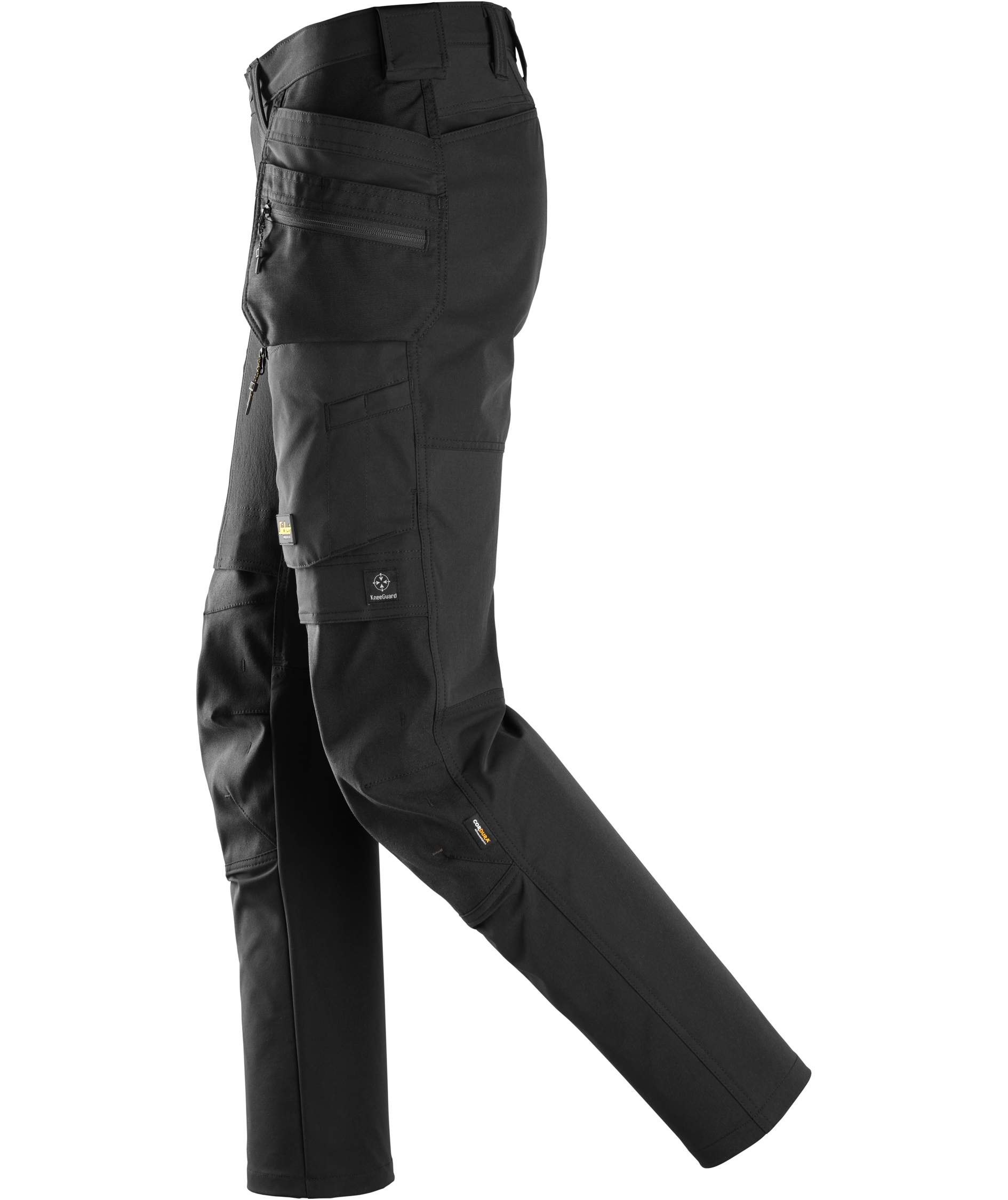 Snickers AllroundWork craftsman trousers 6218 full stretch, Black/Black, large image number 5