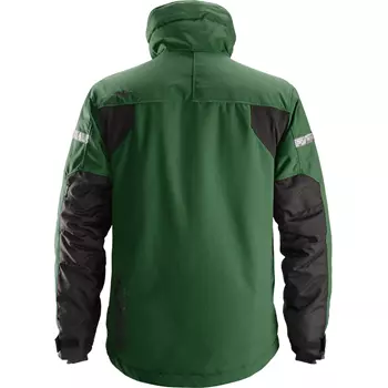 Snickers AllroundWork 37.5® winter work jacket 1100, Forest green/black
