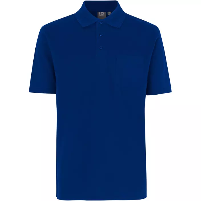 ID Klassisk Polo shirt, Royal Blue, large image number 0