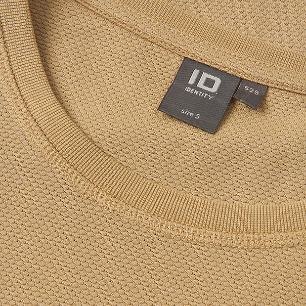 ID dame T-shirt lyocell, Sand, large image number 3