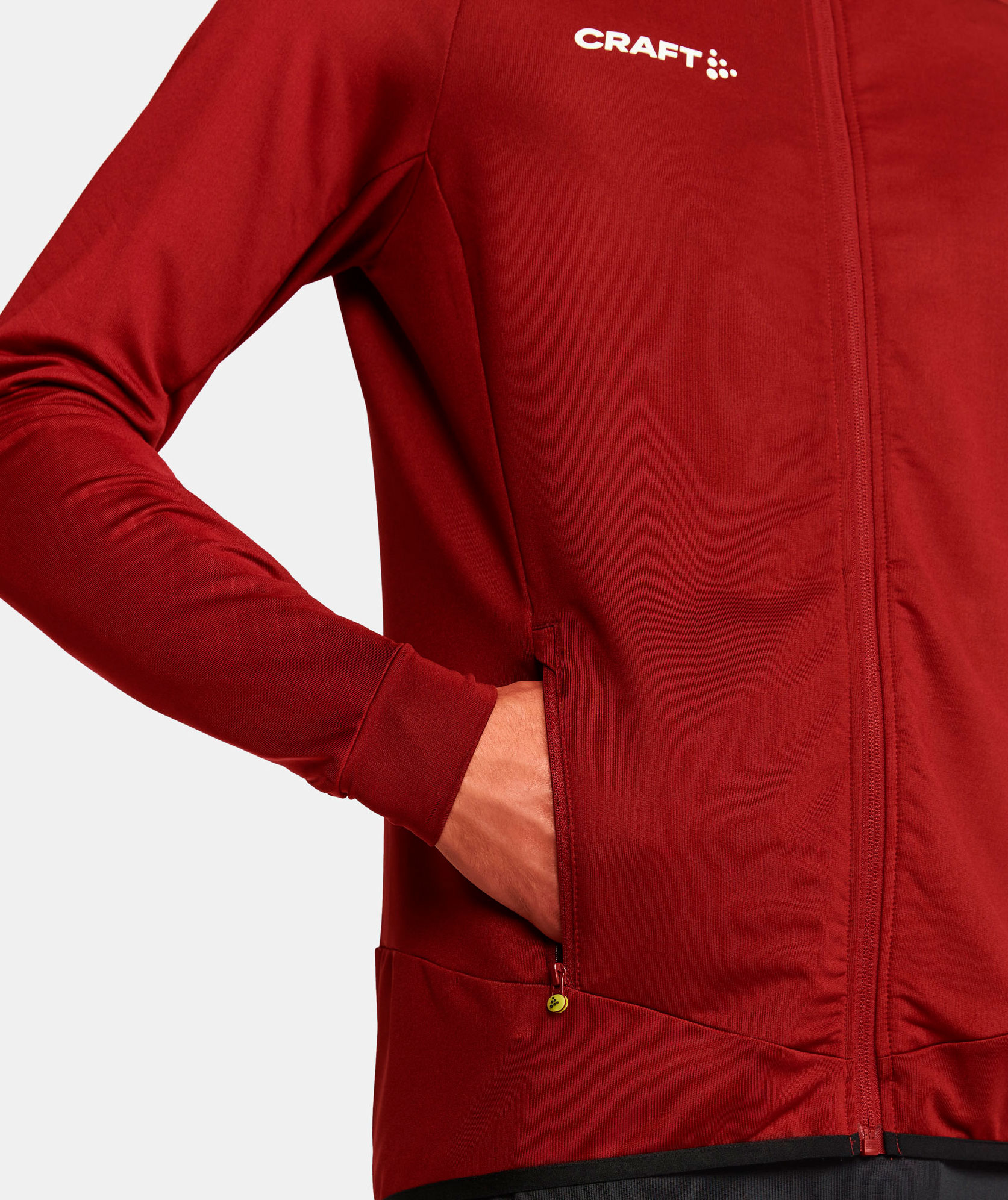 Craft Extend hettegenser med glidel&aring;s, Rhubarb, large image number 4