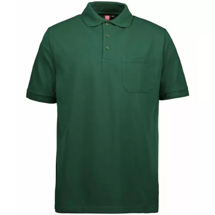 ID PRO Wear Polo shirt, Bottle Green, large image number 1