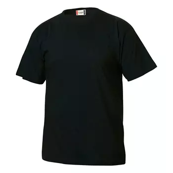 Clique Basic T-Shirt für Kinder, Schwarz