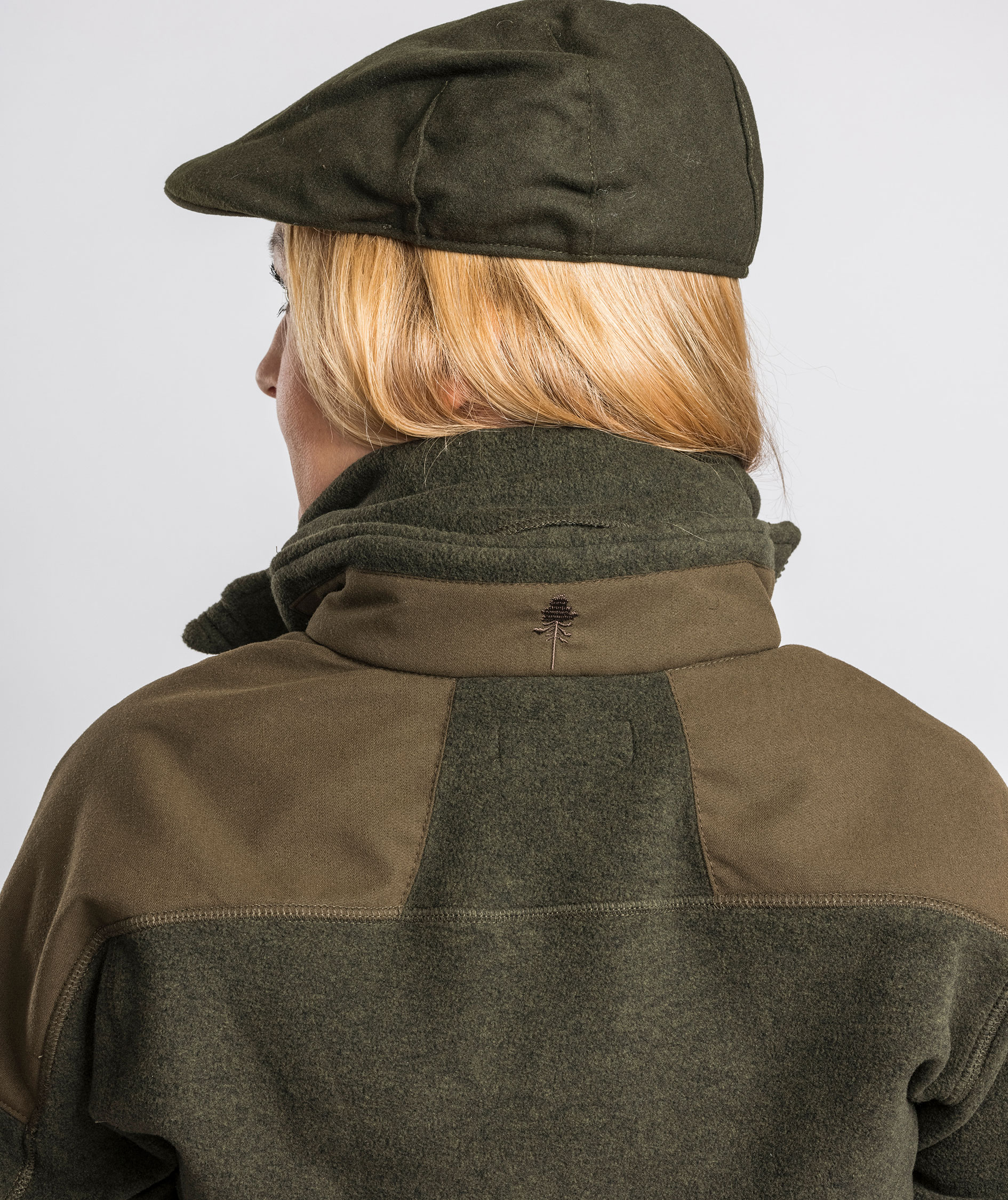 Pinewood&nbsp;Sm&aring;land Forest dame fleecejakke, Jagtgr&oslash;n, large image number 6