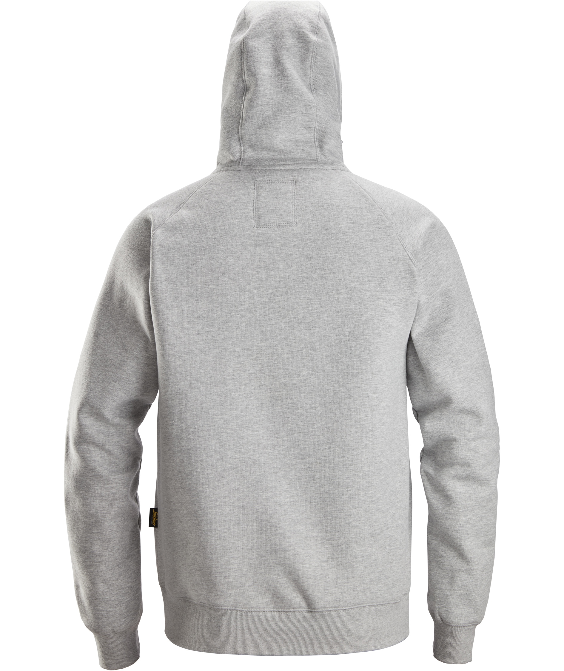 Snickers Logo hettegenser med glidel&aring;s 2846, Grey melange, large image number 1