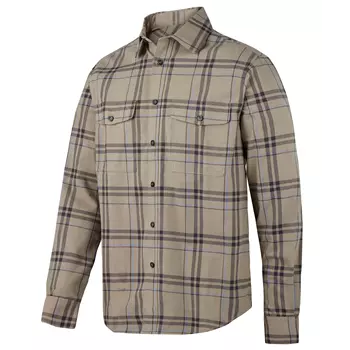 Snickers RuffWork lumberjack shirt 8502, Khaki/Blue