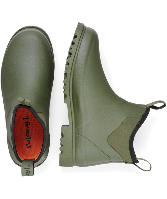 Gateway1 Ascot Lady II 6" 3mm rubber boots, Olive, large image number 3
