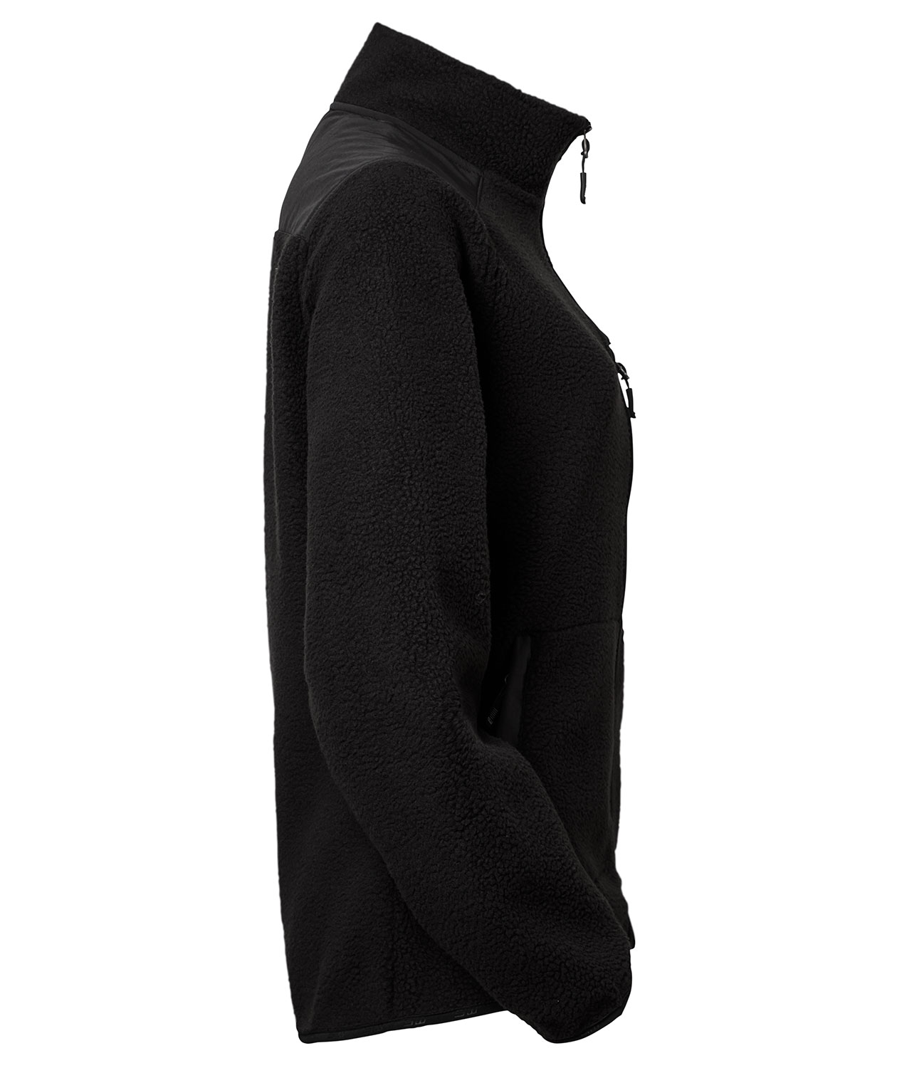 South West Polly women's fiber pile jacket, Black, large image number 2