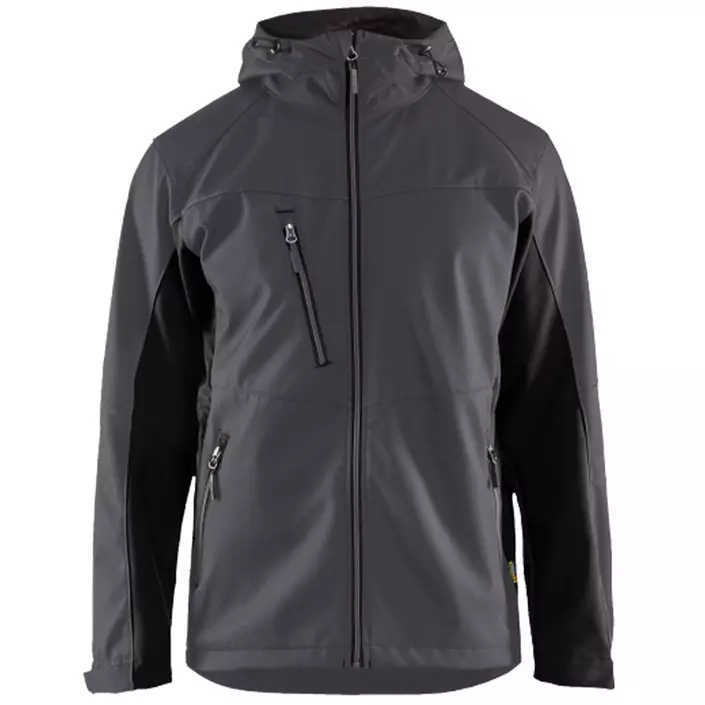 Blåkläder Unite softshell jacket, Medium grey/black, large image number 0
