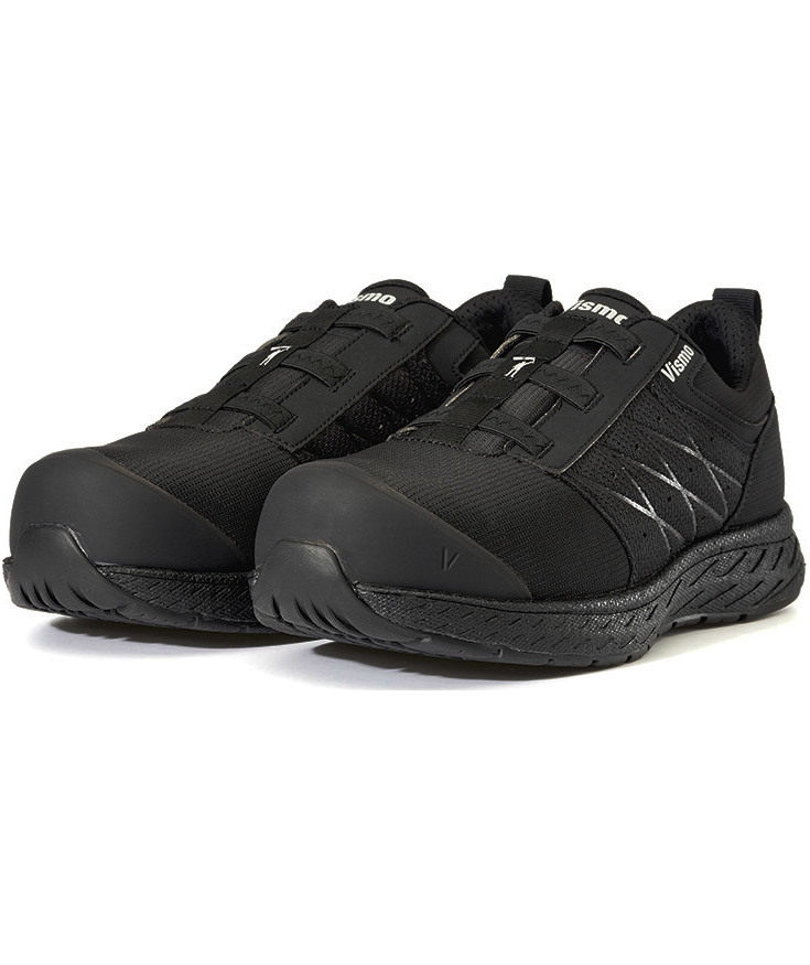 Vismo EL25 safety shoes S1, Black, large image number 2