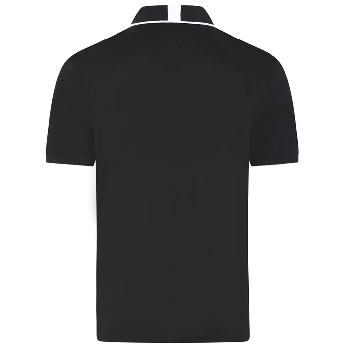 Belika Valencia polo T-shirt med lynlås, Sort, large image number 1