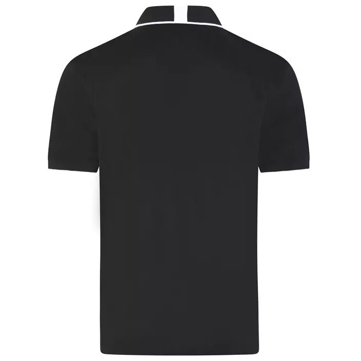 Belika Valencia half-zip polo shirt, Black, large image number 1