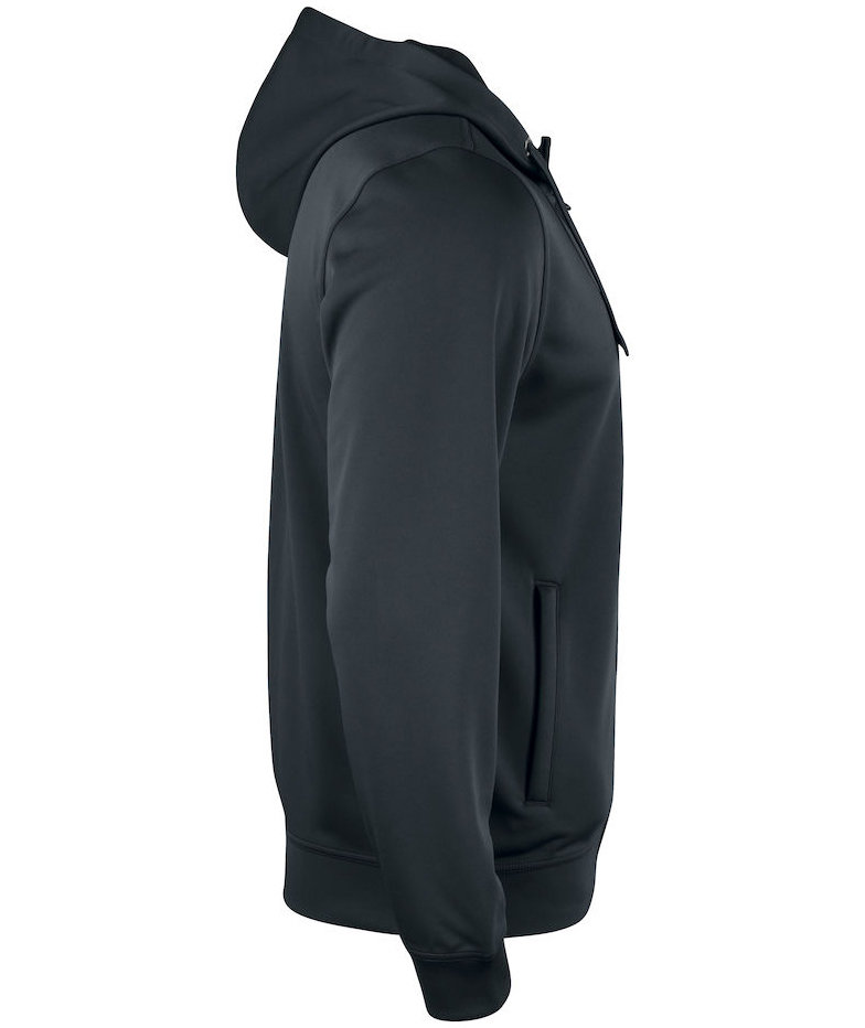 Clique Basis Active hettegenser med glidel&aring;s, Svart, large image number 2