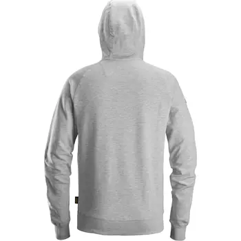 Snickers logo hoodie, Grey Melange