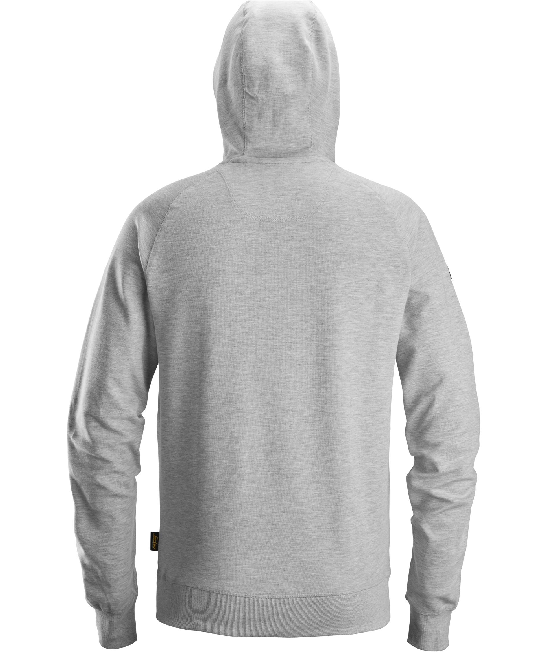 Snickers logo hoodie 2894, Grey Melange