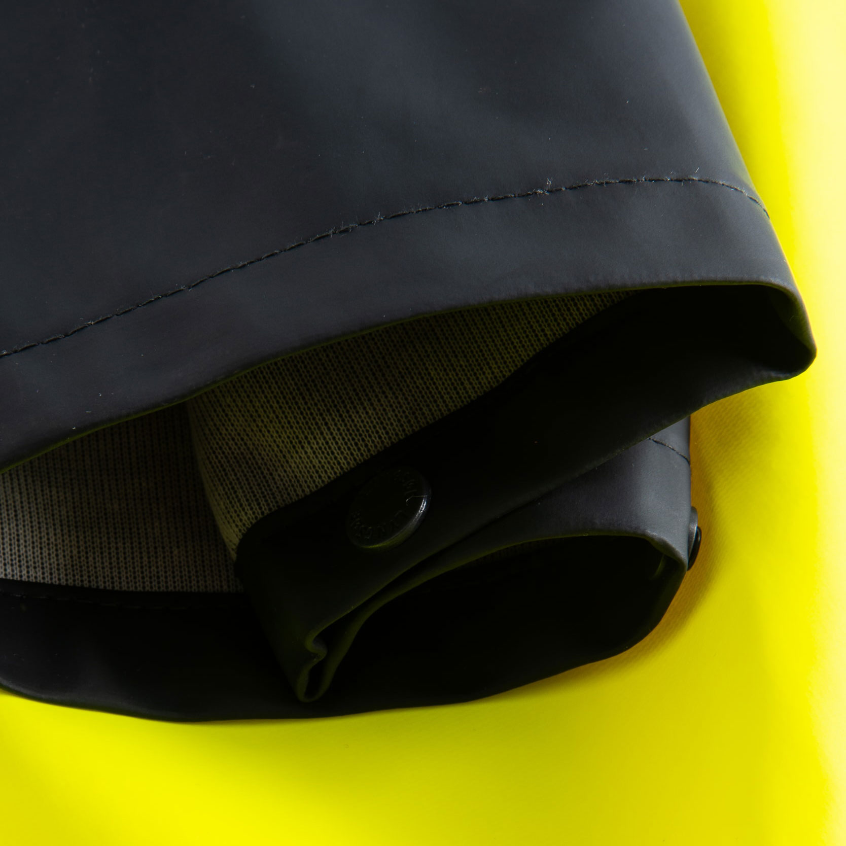 Lyngs&oslash;e Multinorm rain bib and brace, Hi-vis Yellow/Marine, large image number 3