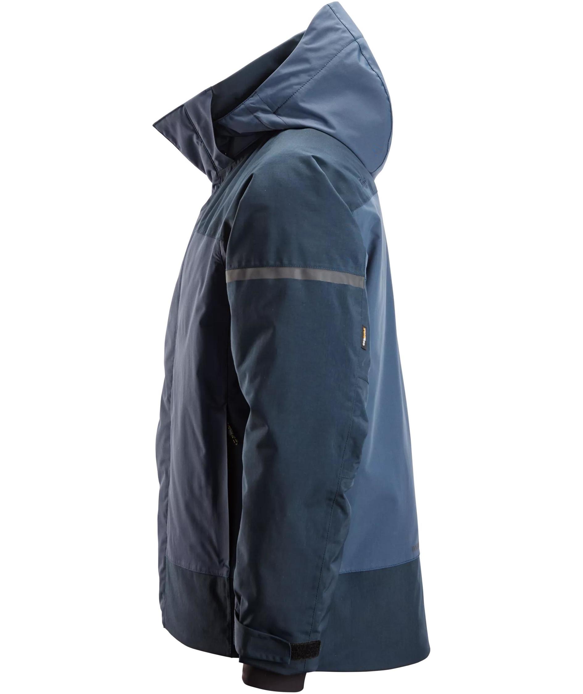 Snickers AllroundWork winter jacket 1112, Navy/Dark Navy, large image number 4
